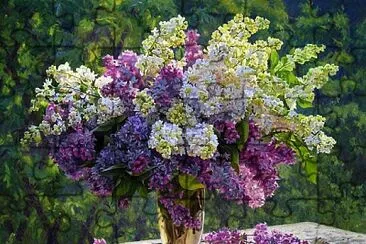 vase de lilas