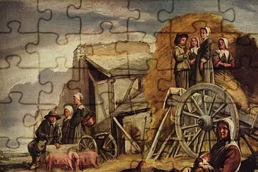 A charrete jigsaw puzzle