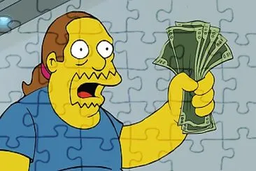 Comic book guy jigsaw puzzle