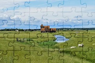 Fairford Church jigsaw puzzle