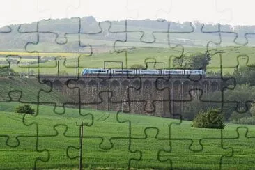 Alnmouth Viaduct jigsaw puzzle