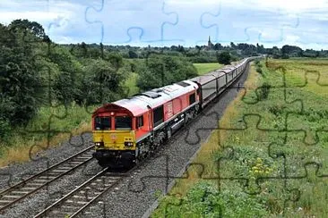 66 at Kings Sutton jigsaw puzzle