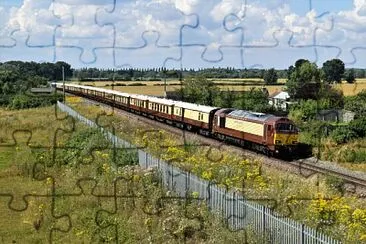 VSOE Pullman at Islip jigsaw puzzle