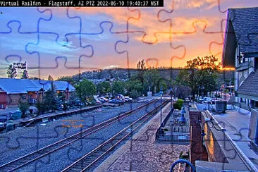 Sunset at Flagstaff,AZ/USA new PZT camera jigsaw puzzle