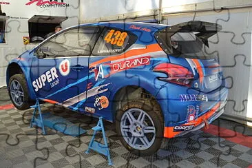 rallycross jigsaw puzzle