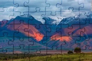 Tian Shan mountains jigsaw puzzle