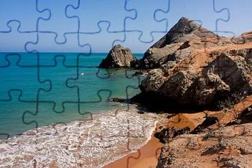 Cabo de la Vela Colombie jigsaw puzzle