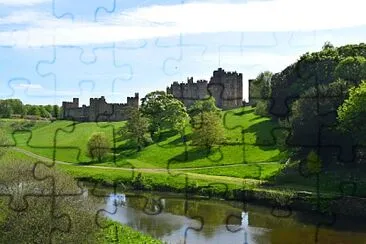 Alnwick Castle jigsaw puzzle