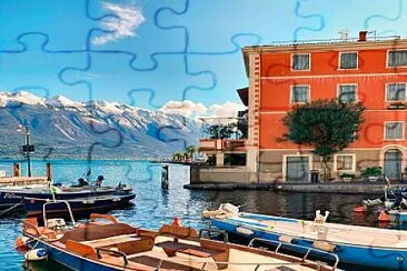 Lago di Garda . Italy