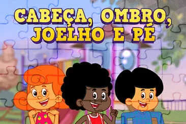 Cabeça,ombro e joelho e pé