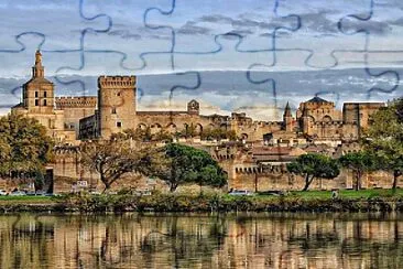 PALAIS DES PAPES AVIGNON jigsaw puzzle