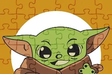 Yoda jigsaw puzzle