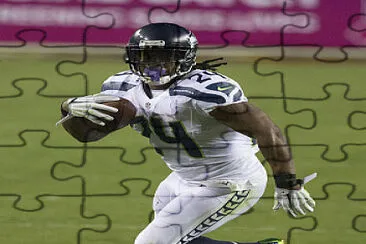 MarshawnLynch1 Seattle jigsaw puzzle