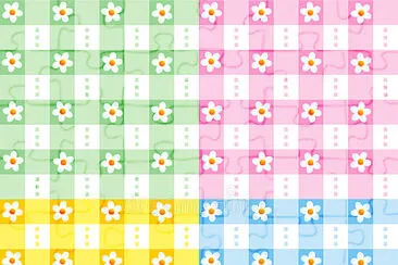 Pattern jigsaw puzzle