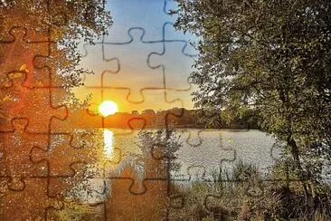 coucher de soleil jigsaw puzzle