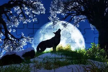 LUNA Y LOBO jigsaw puzzle