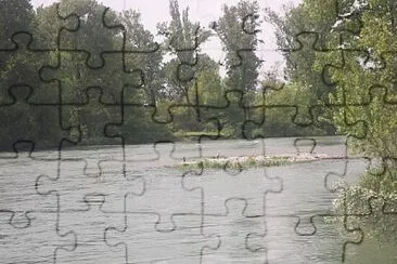 isolati sull 'isola jigsaw puzzle