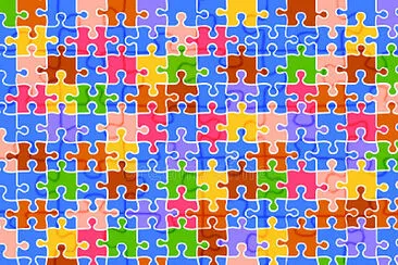 colorful jigsaw puzzle