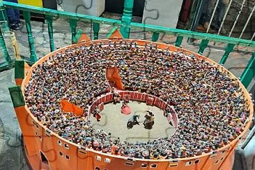 פאזל של REPLICA DE PLAZA DE TOROS. ZIPAQUIRA