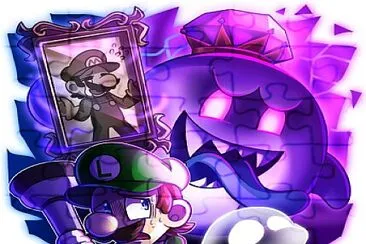 פאזל של LUIGI 'S MANSION     E