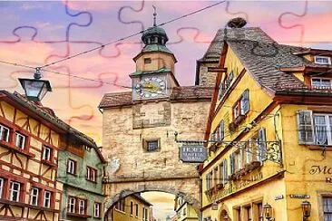 Rothenburg Alemania jigsaw puzzle