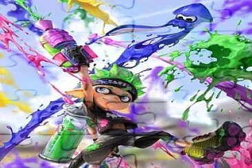 פאזל של SPLATOON    E