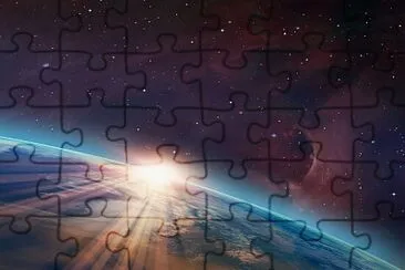 Sunrise Over Earth jigsaw puzzle