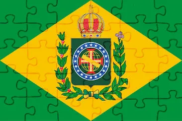 פאזל של Bandeira do Imperio do Brasil