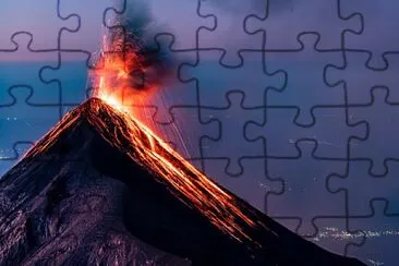 Volcano Erupting jigsaw puzzle