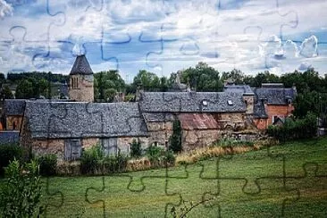 Village jigsaw puzzle