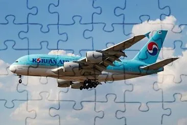 A 380 KOREA jigsaw puzzle