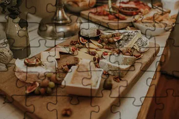 a jigsaw puzzle