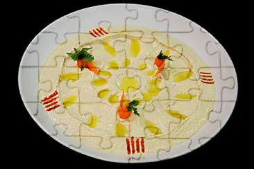 a jigsaw puzzle