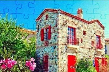 Finca colorida jigsaw puzzle