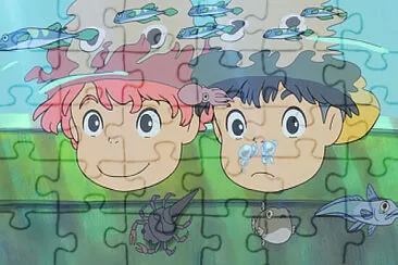 פאזל של ponyo