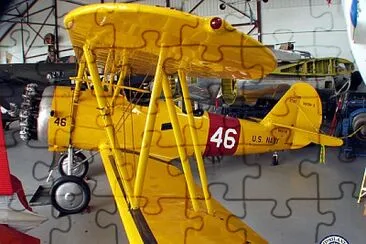 Naval Aircraft Factory N3N-3  "Yellow Peril " jigsaw puzzle