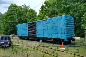 PS - 1 Box Car jigsaw puzzle