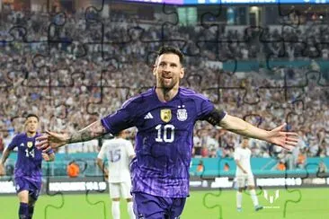 פאזל של messi