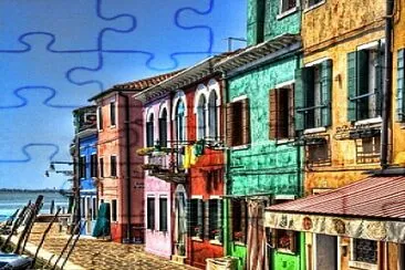 פאזל של Burano Italy