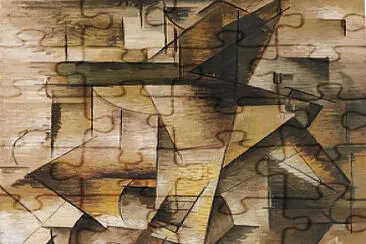 Picasso - The Guitar Player jigsaw puzzle