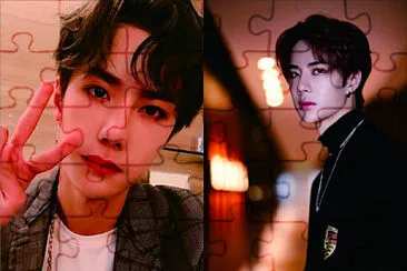 Chinese actor Wang Yibo jigsaw puzzle