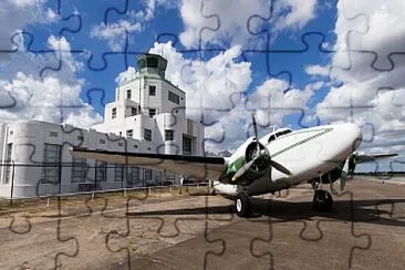 The 1940 Air Terminal Museum is housed in the historic art deco terminal building that once served the City of Houston as the Hous