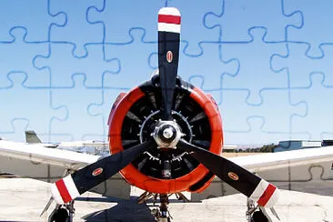 North American T-28B Trojan jigsaw puzzle