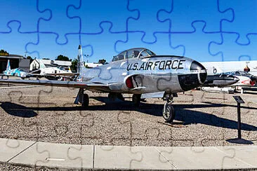 Lockheed T-33A Shooting Star jigsaw puzzle