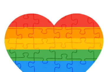 CORAZON ARCOIRIS jigsaw puzzle