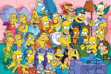 Simpson jigsaw puzzle