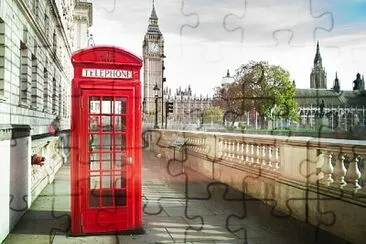 Telefone Londres jigsaw puzzle