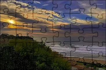 Plage du VVF Biarritz jigsaw puzzle