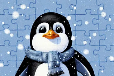 Mr Penguin jigsaw puzzle