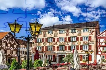 Eberbach Germany jigsaw puzzle